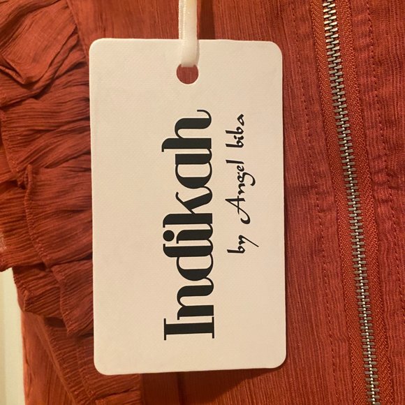 Unique Rust Color Top - Picture 4 of 4